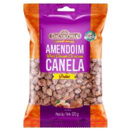 Amendoim Crocante Cri Cri Com Canela Dacolônia 120g