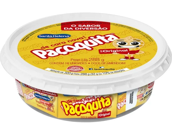 Paçoquita Doce Santa Helena 288g